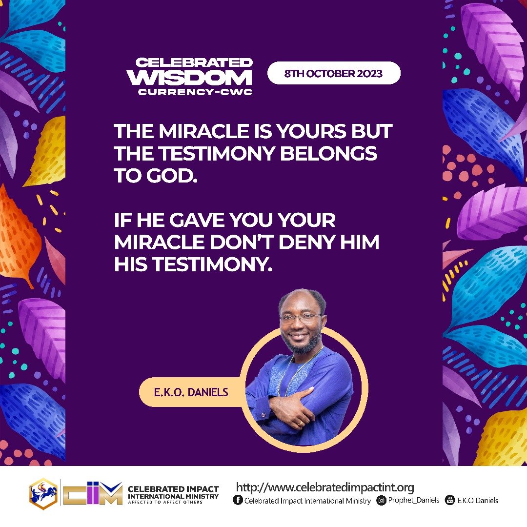 CELEBRATED WISDOM CURRENCY-CWC